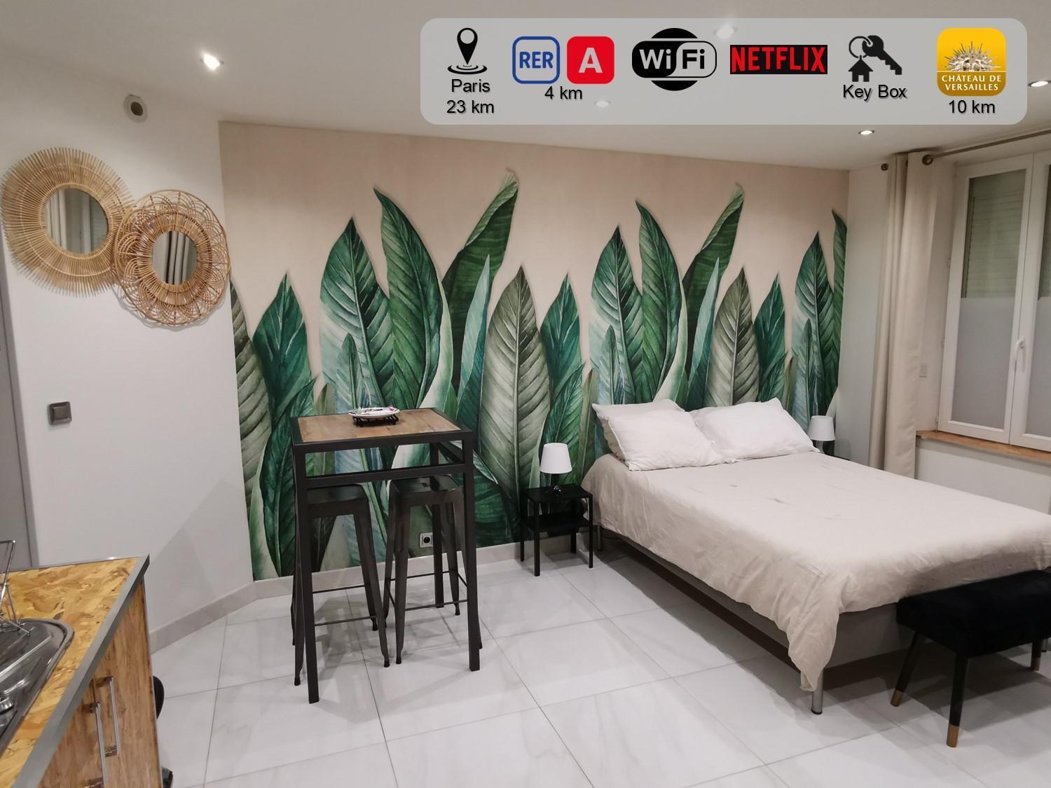Studio Cosy Proche Paris Et Versailles Le Port-Marly Kültér fotó